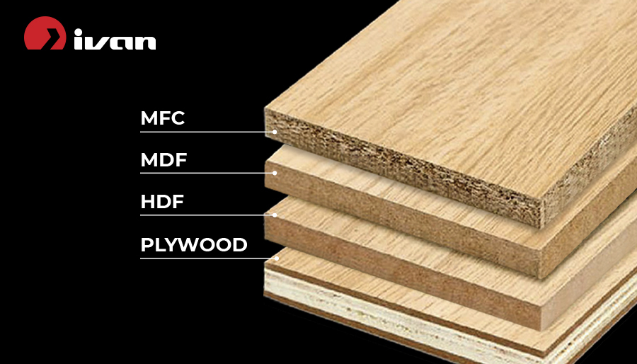 Cách phân biệt 4 loại gỗ công nghiệp: MFC, MDF, HDF, Gỗ ép (Plywood)
